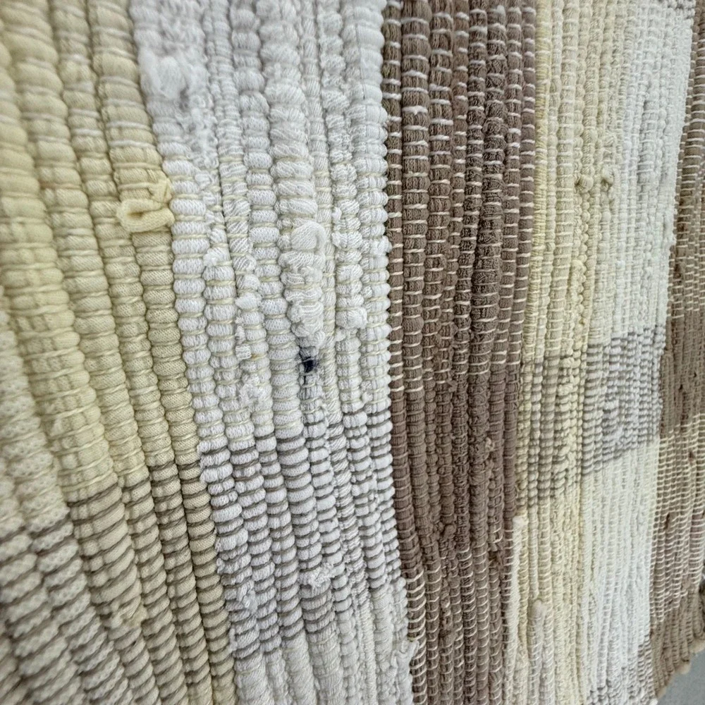 New Park B. Smith Oversized Woven Placemats Set of 4 Recycled Cotton